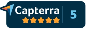 5 star rating on Capterra